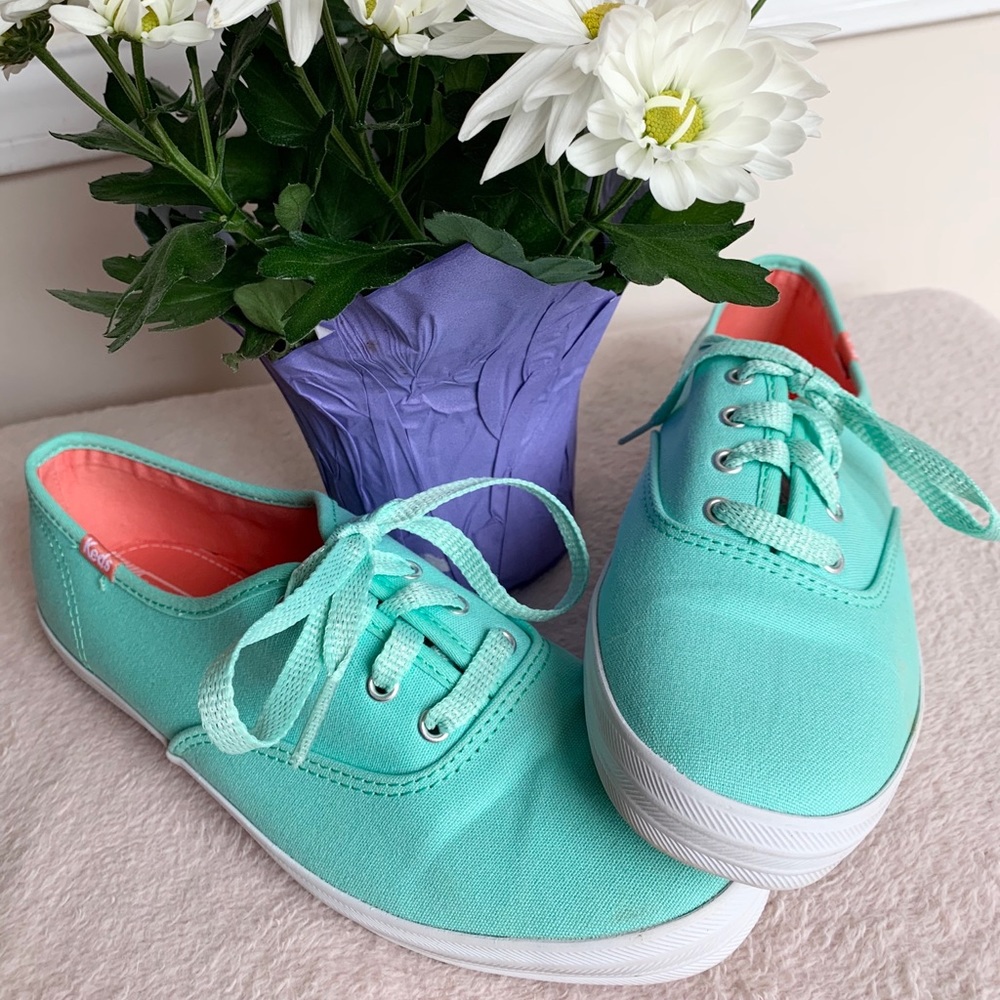 Keds teal shoes